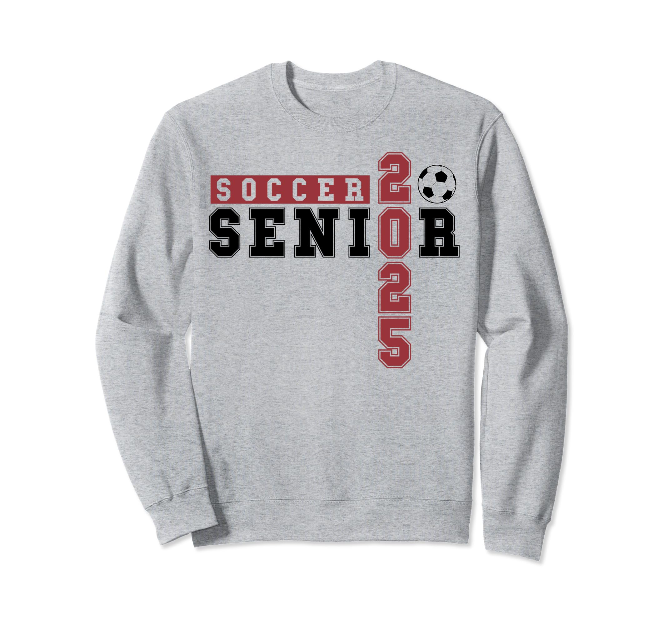 Soccer Senior Night Soccer Senior 2025 Sweatshirt - Trendy Graphic Unisex
