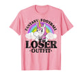 Fantasy Football Loser Outfit Season T-Shirt - Custom Art Print Men Women