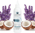 Lillian Ruff Ear Cleaner & Otic Wax Solvent for Dogs with Tea Tree Oil, Bee Propolis & Aloe - Coconut and Lavender Scent - Dissolve Wax and Combat Ear Odors - Safe for Sensitive Ears (4oz)