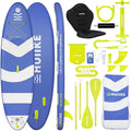 Inflatable Paddle Board for Adults with Accessories Included, Oar, Fins, Pump. Stand Up Paddleboard Great Stability and Resistance. 10’ x 33" x 5.9", Maximum Load 286 lb