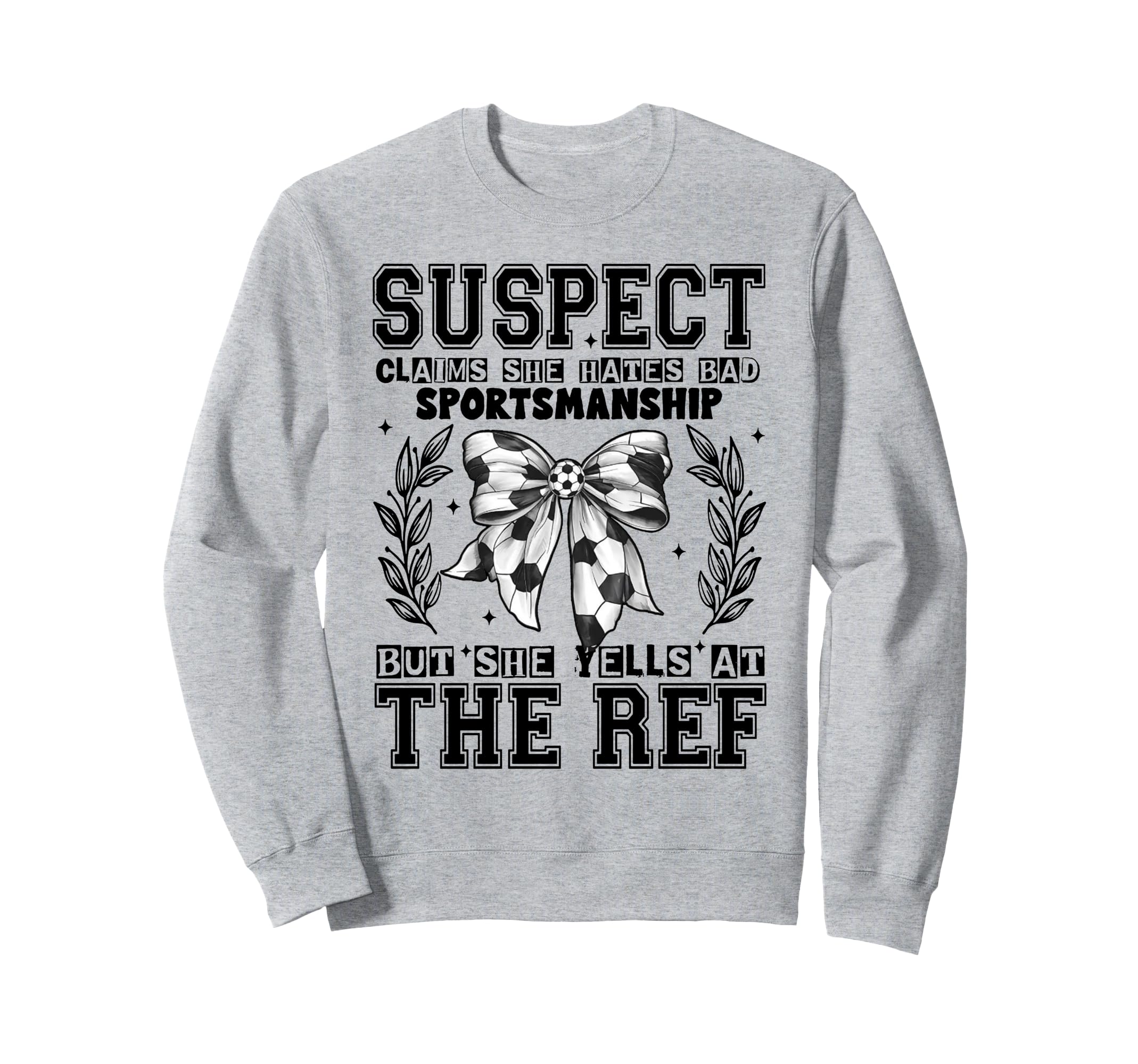 Suspect Claims She Hated Bad Sweatshirt - Custom Art Print Men Women