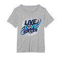 Soccer Mom Live Love Soccer Sweatshirt - Streetwear Style for Adults