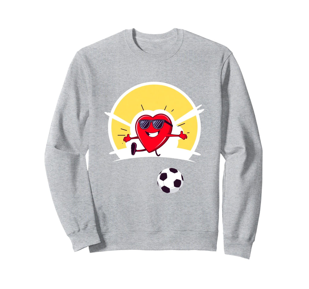 Soccer Heart Gift T-Shirt - Custom Art Print Men Women