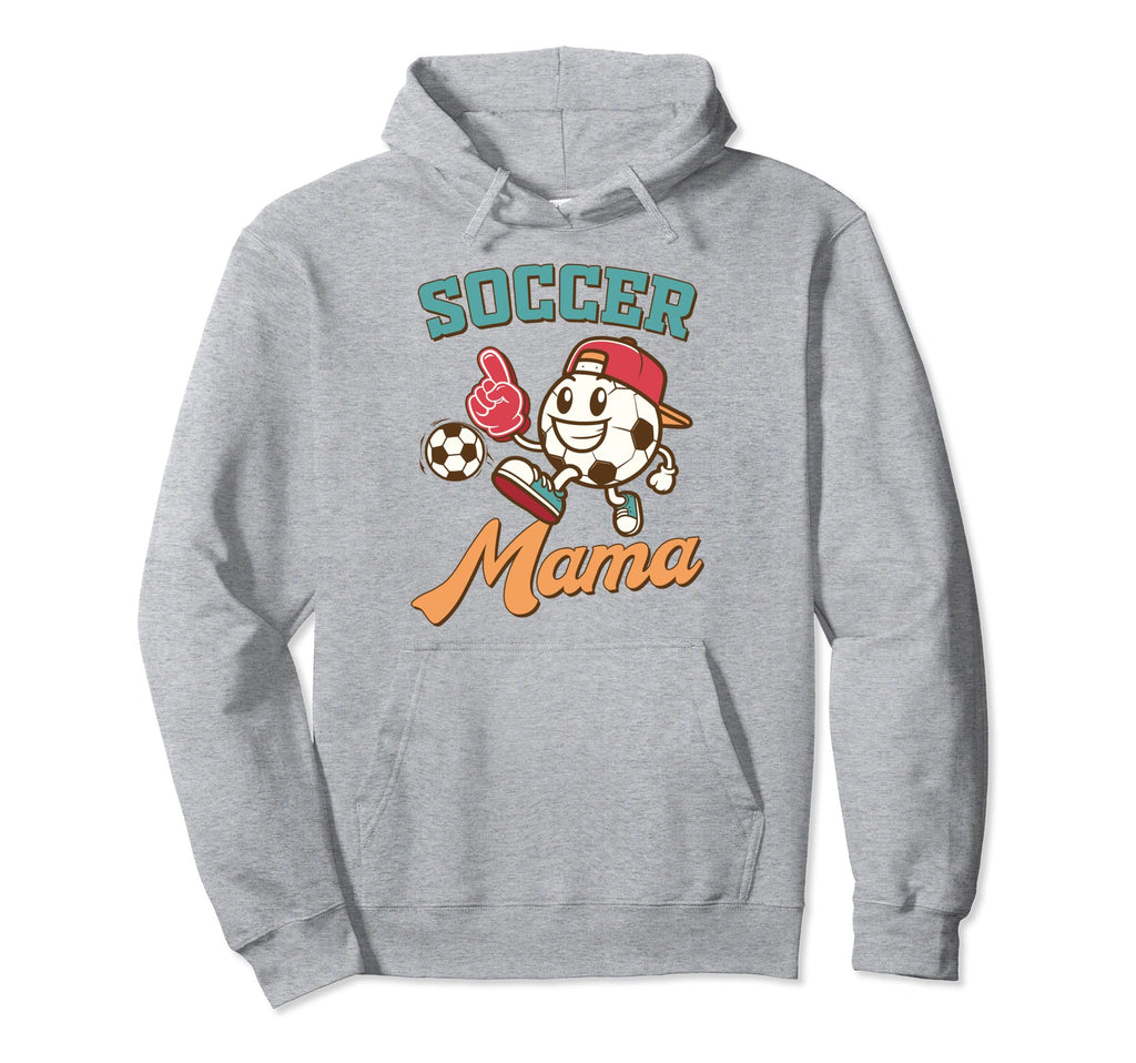 Soccer Mom Game Day Family Supporter Hoodie - Trendy Graphic for Adults