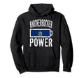 New York Flag Knickerbocker Power Hoodie - Custom Art Print Men Women
