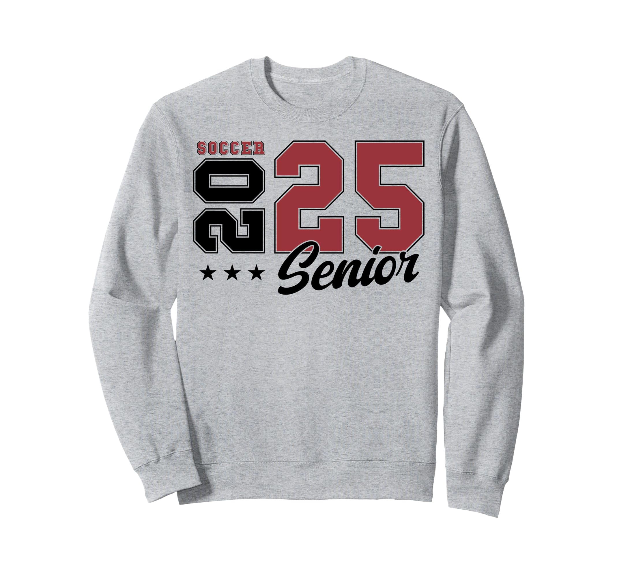 Soccer Senior Night Soccer Senior 2025 Sweatshirt - Novelty Apparel Unisex