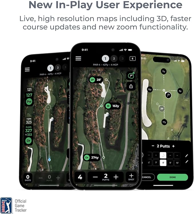 Arccos Smart Sensors: Automatic Golf Game Tracking System, A.I. Powered GPS Rangefinder & Smart Club Distances