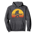 Bigfoot Kayak Sasquatch Kayaking Gift Hoodie - Casual Everyday Wear Unisex
