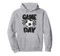 Game Day Soccer Life Soccer Mama Mom Hoodie - Unique Graphic Unisex