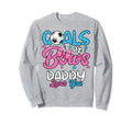 Gender Reveal Goals Or Bows Daddy Sweatshirt - Streetwear Style Unisex