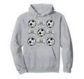 Soccer Bow Game Day Soccer Coquette Bow Hoodie - Unique Graphic Unisex