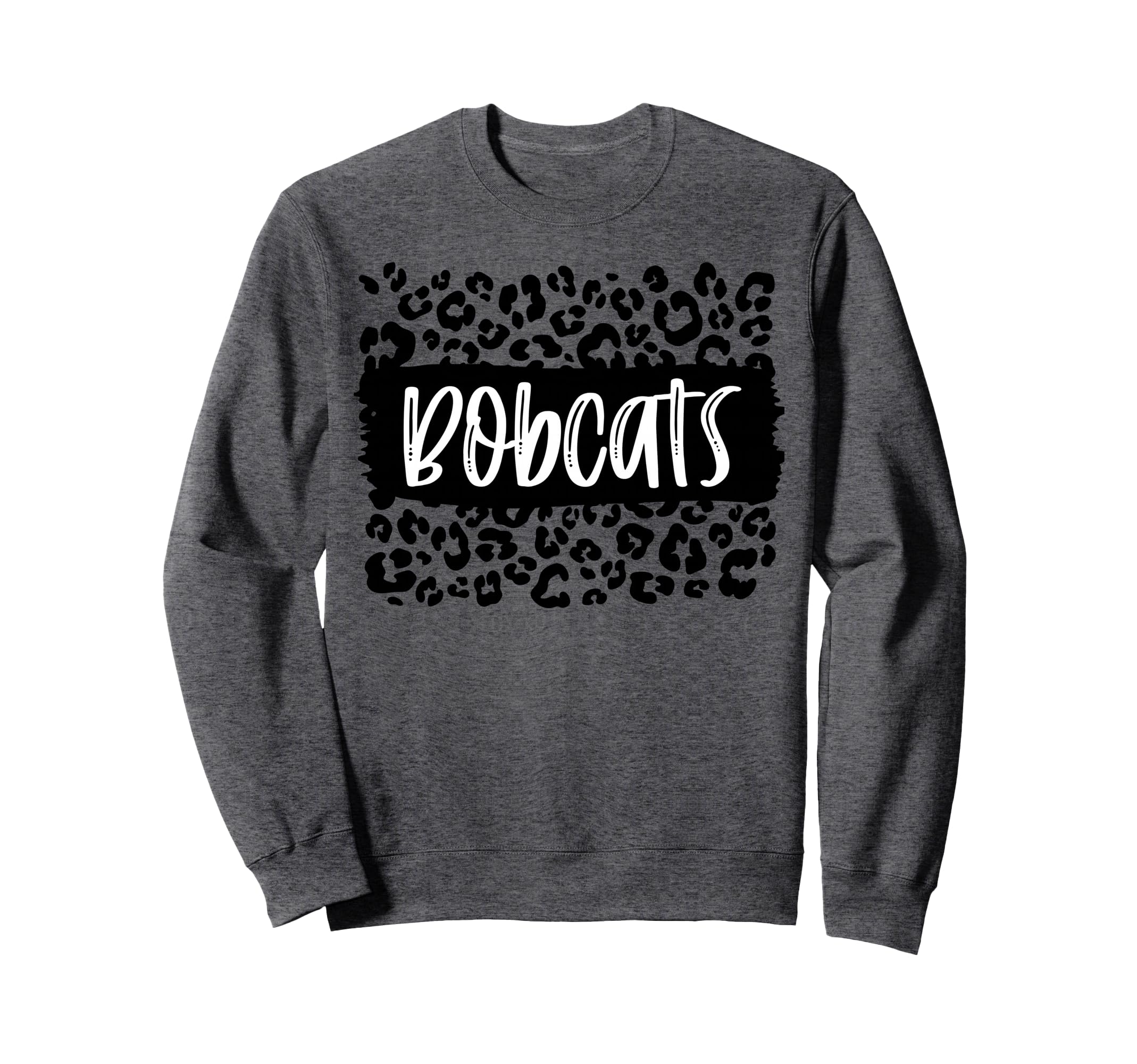 Bobcats Team Mascot School Spirit Sweatshirt - Aesthetic Graphic Unisex