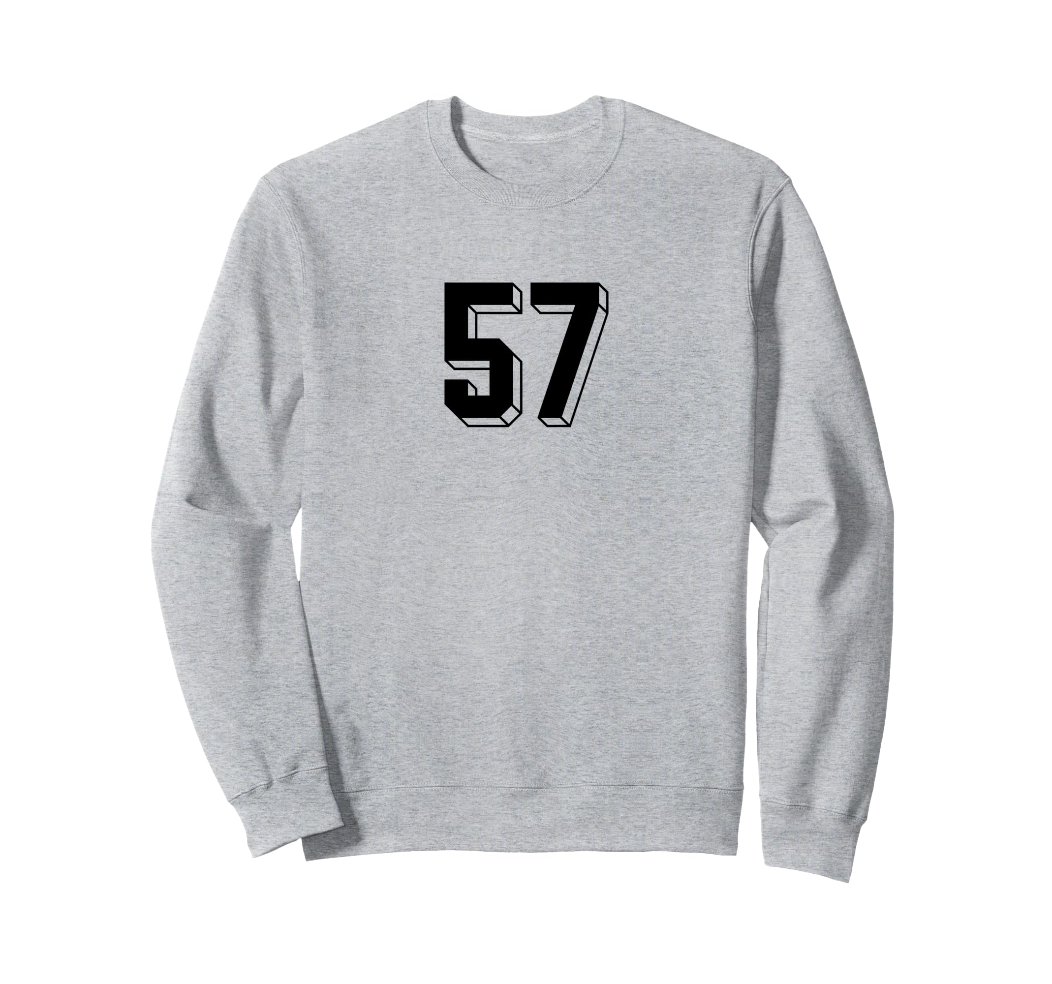 Number 57 80S 90S Soccer Team Jersey Sweatshirt - Trendy Graphic Men Women
