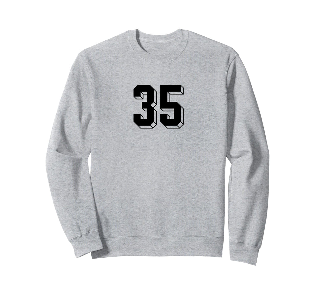 Number 35 80S 90S Soccer Team Sweatshirt - Novelty Apparel Men Women