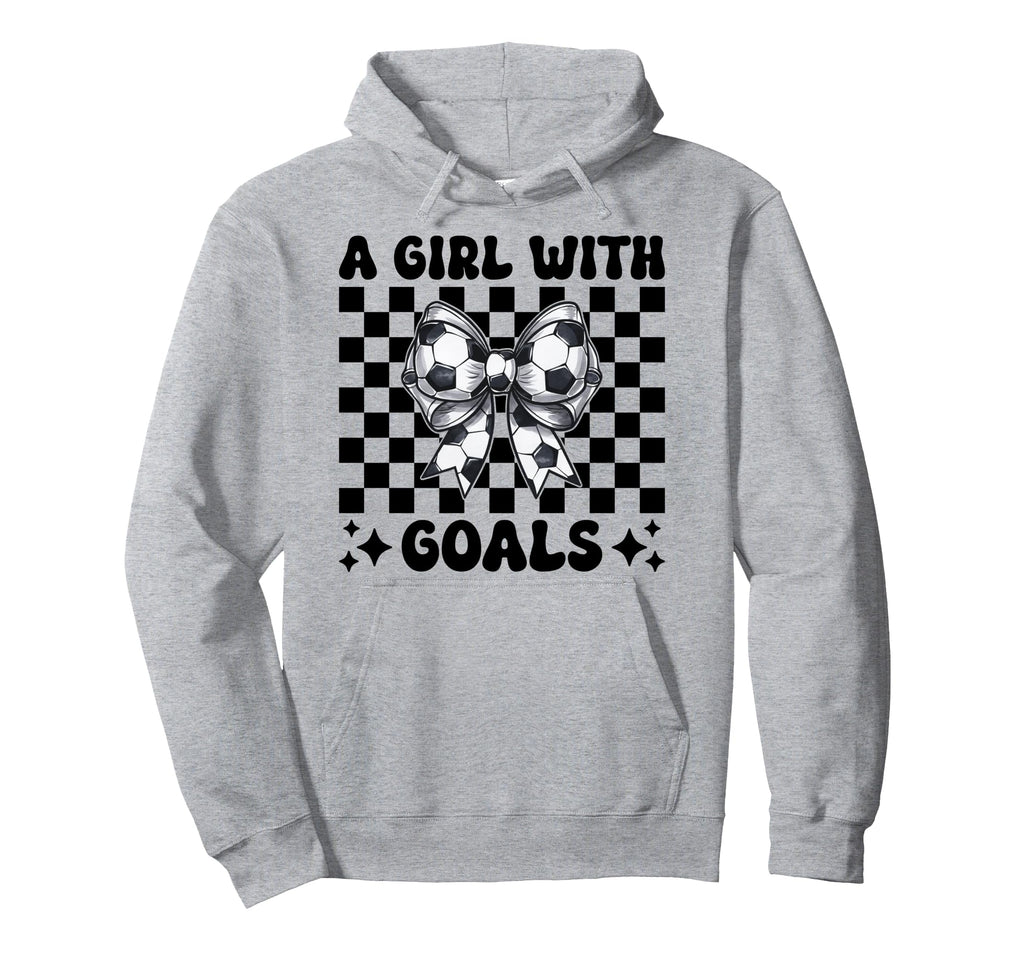 Soccer Goals Hoodie - Trendy Graphic Unisex