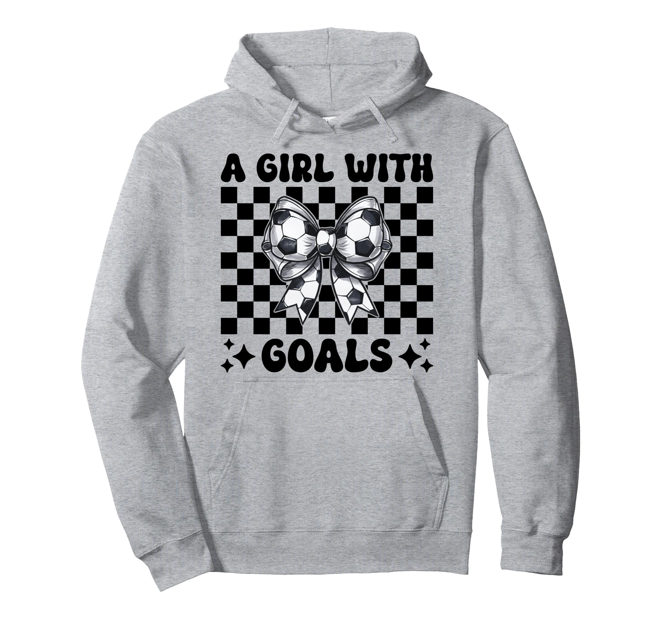 Soccer Goals Hoodie - Trendy Graphic Unisex