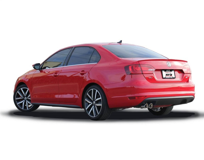 Borla 12 Volkswagen Jetta GLI Sedan 2.0L 4cyl SS Catback Exhaust 140472