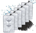 Erreloda 6 Packs Extra Small Filter Cartridges Replacement Compatible with Aqueon QuietFlow E Internal Power Filter Size 3