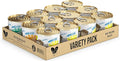 Weruva BFF Minced Natural Wet Cat Food, Big Feline Feast Variety Pack, 10oz Can, Pack of 12