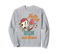 Soccer Mom Soccer Mama Game Day Sweatshirt - Fun Novelty Design Unisex