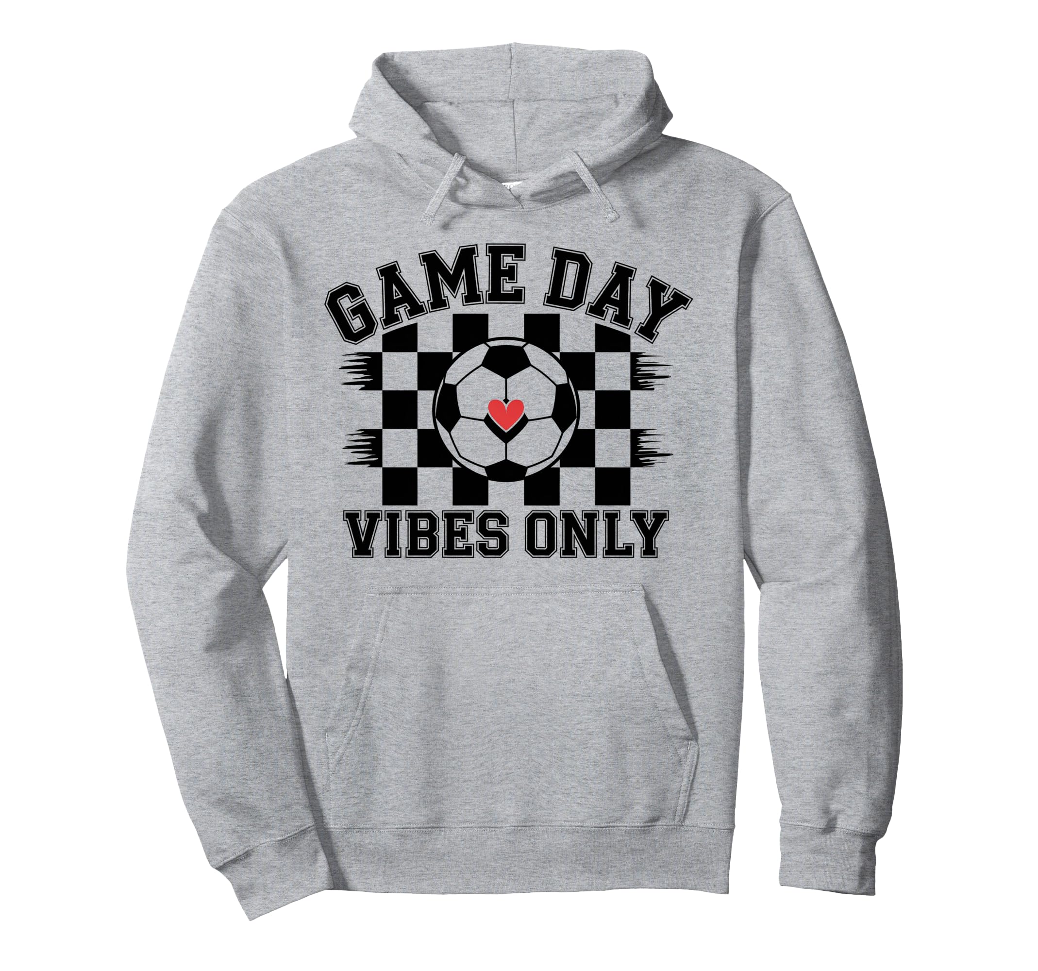 Groovy Soccer Soccer Game Day Vibes Hoodie - Aesthetic Graphic Men Women