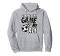 Soccer Dad Soccer Brother Soccer Enthusiast Hoodie - Graphic Print Unisex