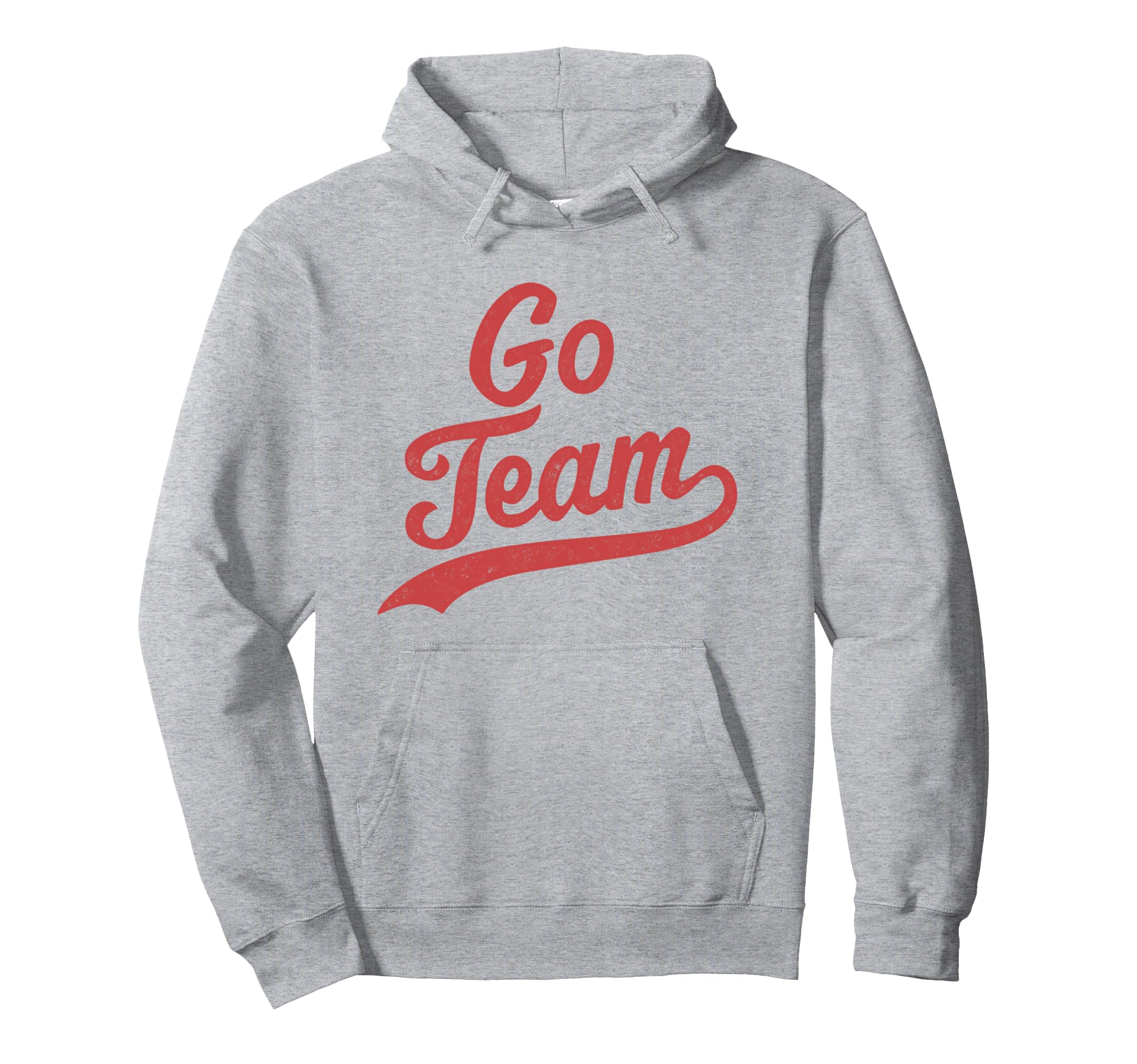 Go Team Hoodie - Graphic Print for Adults
