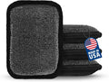 MEKER Grill Brush Bristle Free Replacement Pad, Ultra Safe Cleaning, Grill Cleaner Pad, Grill Brush Replacement Pad, 4 PCS