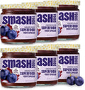 Smash Foods - Concord Grape Jam, 8 oz (Pack of 6) - GMO Free