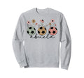 Soccer Abuela Wildflower Sweatshirt - Casual Everyday Wear Men Women