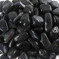 18LB 1"-2" Black River Rocks for Plants, Polished Pebbles for Garden Landscaping, Planters, Aquariums, Vase Fillers – Indoor & Outdoor Decor