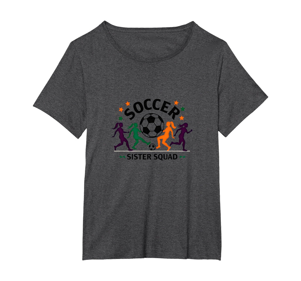 Soccer Sister Squad Team Spirit T-Shirt - Casual Everyday Wear Unisex