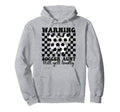 Warning Soccer Aunt Will Yell Loudly Hoodie - Aesthetic Graphic Men Women