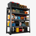 Heavy Duty 5-Tier Shelving Unit 3000LBS Capacity - Adjustable Steel Garage Shelves for Warehouse, Basement Storage(77''H x 39.4''W x 13.8''D)