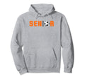 Senior 2025 High School College Hoodie - Minimalist Print for Adults