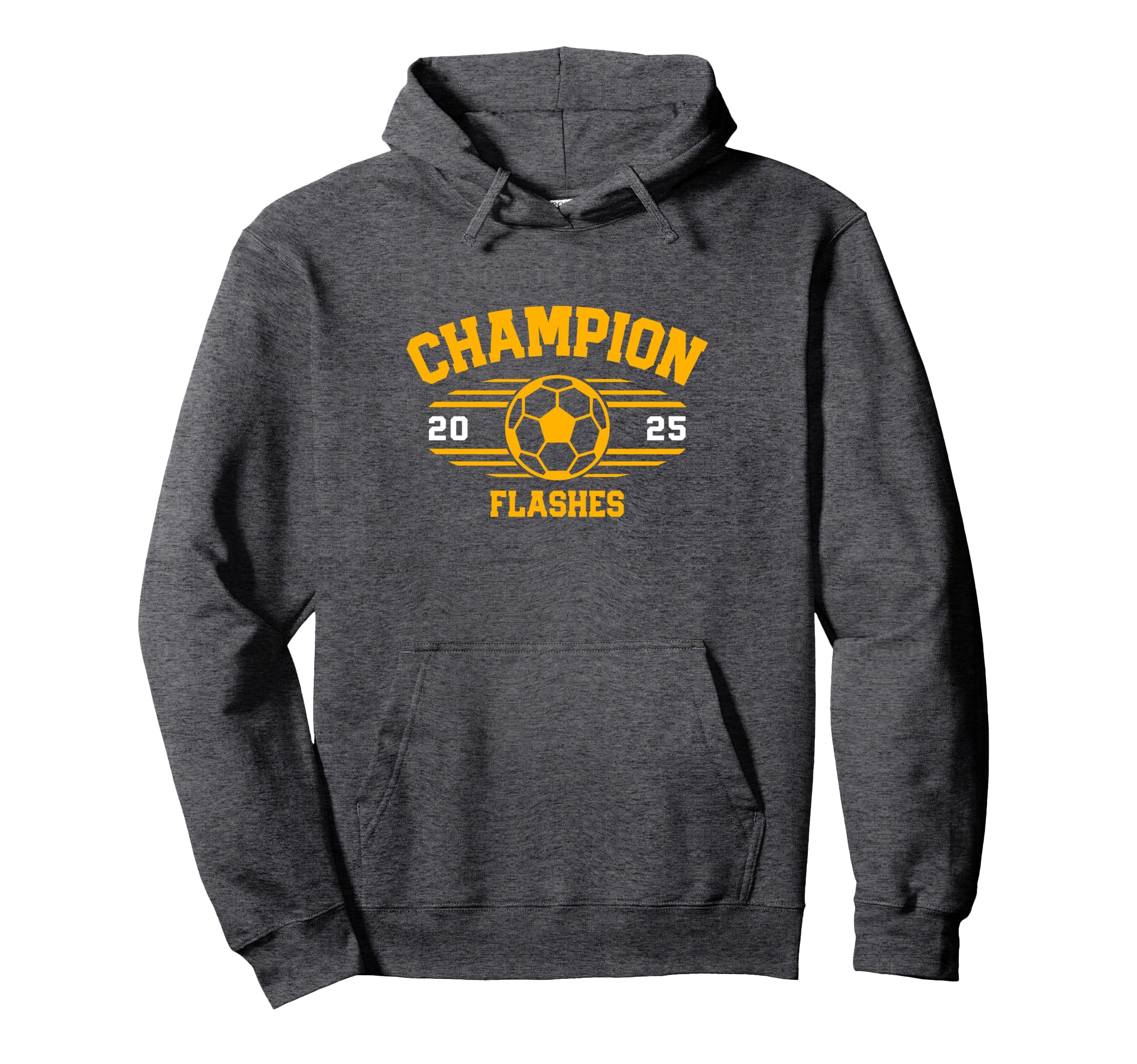 Champion Flashes Soccer Ball 2025 Hoodie - Aesthetic Graphic Men Women