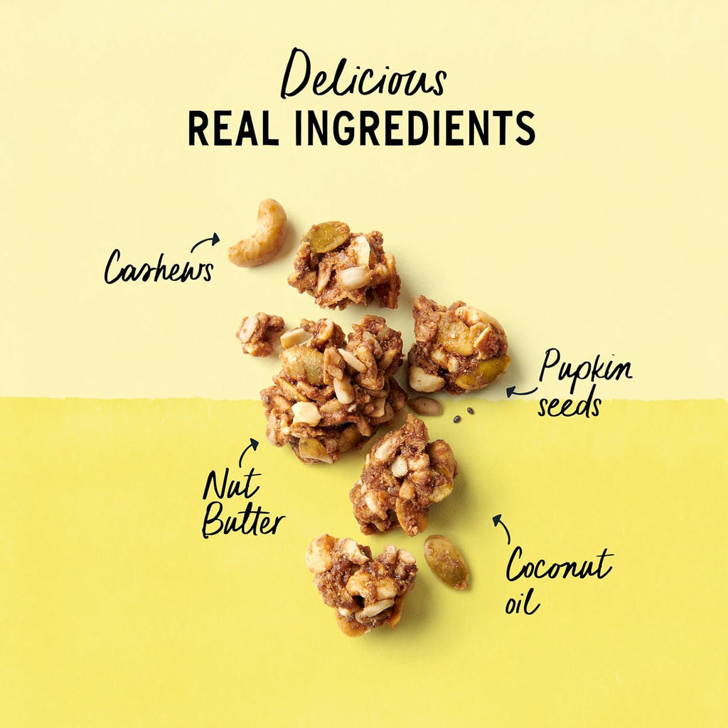Purely Elizabeth Grain-Free Granola, Banana Nut Butter, Gluten-Free & Paleo, 6-Pack (8 oz)