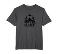 Soccer Coach Soccer Is Life Rest Is T-Shirt - Aesthetic Graphic Men Women