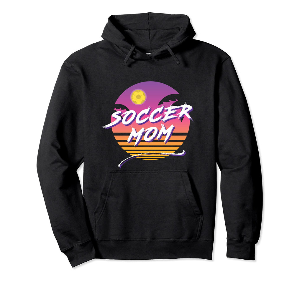 Soccer Mom 80S Vibe Hoodie - Streetwear Style Unisex