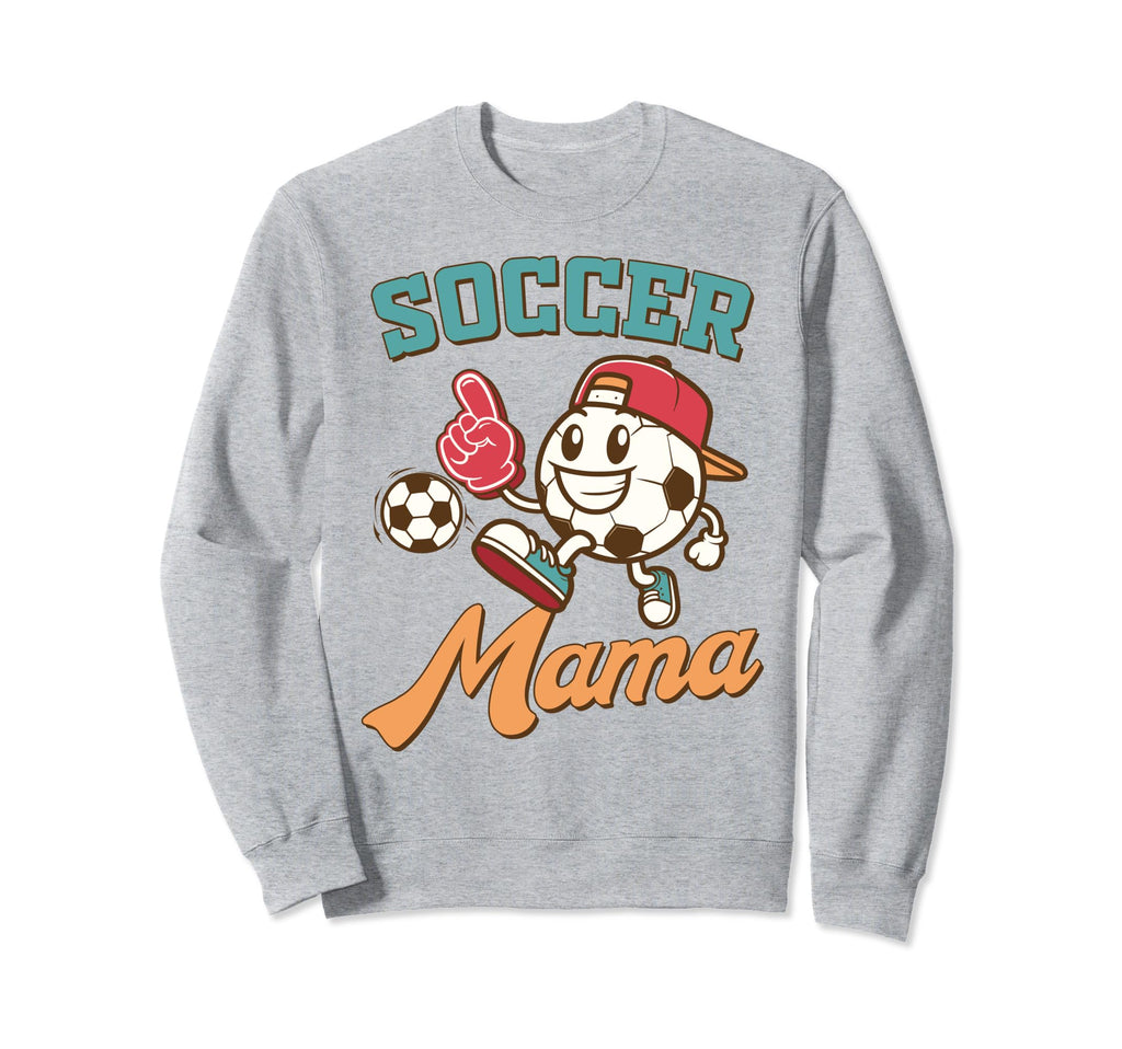 Soccer Mom Game Day Family Sweatshirt - Fun Novelty Design Men Women