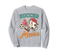 Soccer Mom Game Day Family Sweatshirt - Fun Novelty Design Men Women