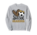 Soccer Grandma Heart Grandma Soccer Sweatshirt - Trendy Graphic Unisex