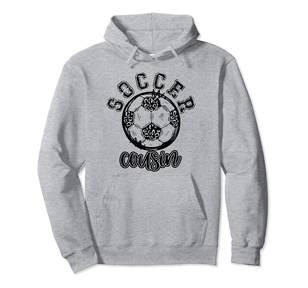 Soccer Cousin Leopard Cheetah Trendy Hoodie - Novelty Apparel Men Women