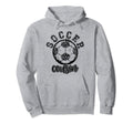 Soccer Cousin Leopard Cheetah Trendy Hoodie - Streetwear Style Unisex