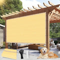 Outdoor 90% Sun Shade Cloth with Grommets, 11 X 13 FT Pergola Shade Cover for Garden Patio Carport Kennel Swimming Pool, Sand (We Make Custom Size)
