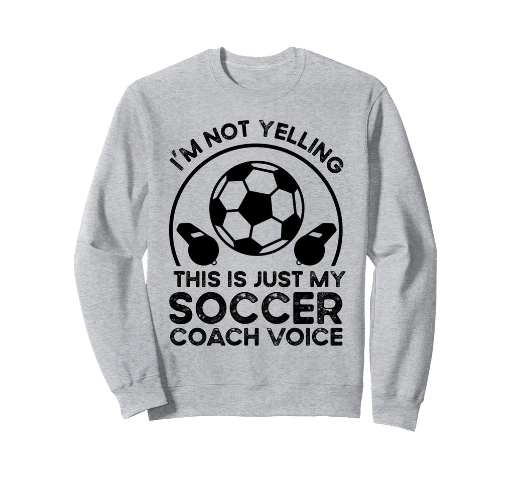 Soccer Coach Sweatshirt - Trendy Graphic Men Women