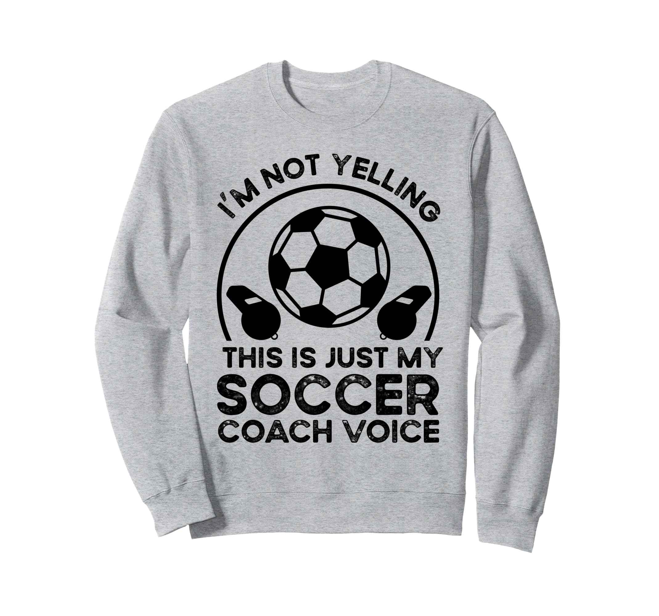 Soccer Coach Sweatshirt - Trendy Graphic Men Women