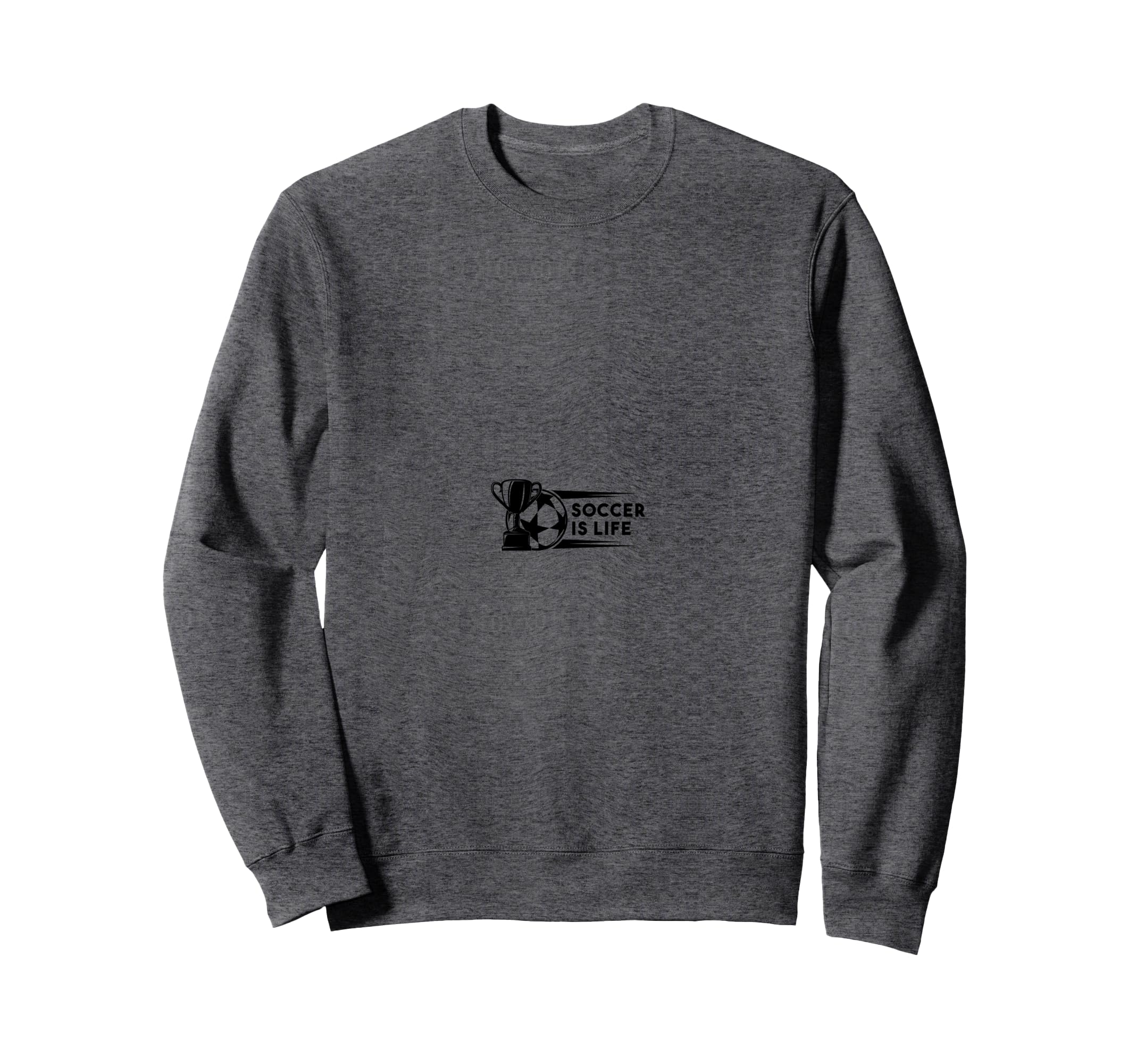 Soccer Fan Sweatshirt - Minimalist Print Unisex