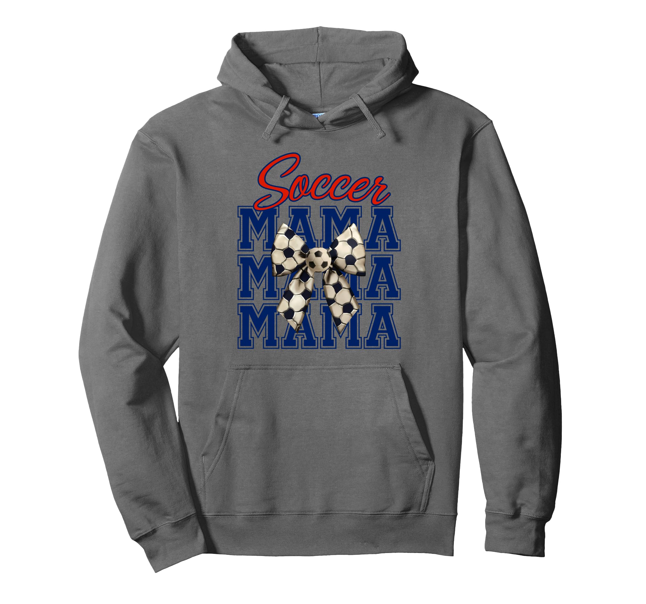 Soccer Mama Coquette Bow Aesthetic Hoodie - Casual Everyday Wear Unisex
