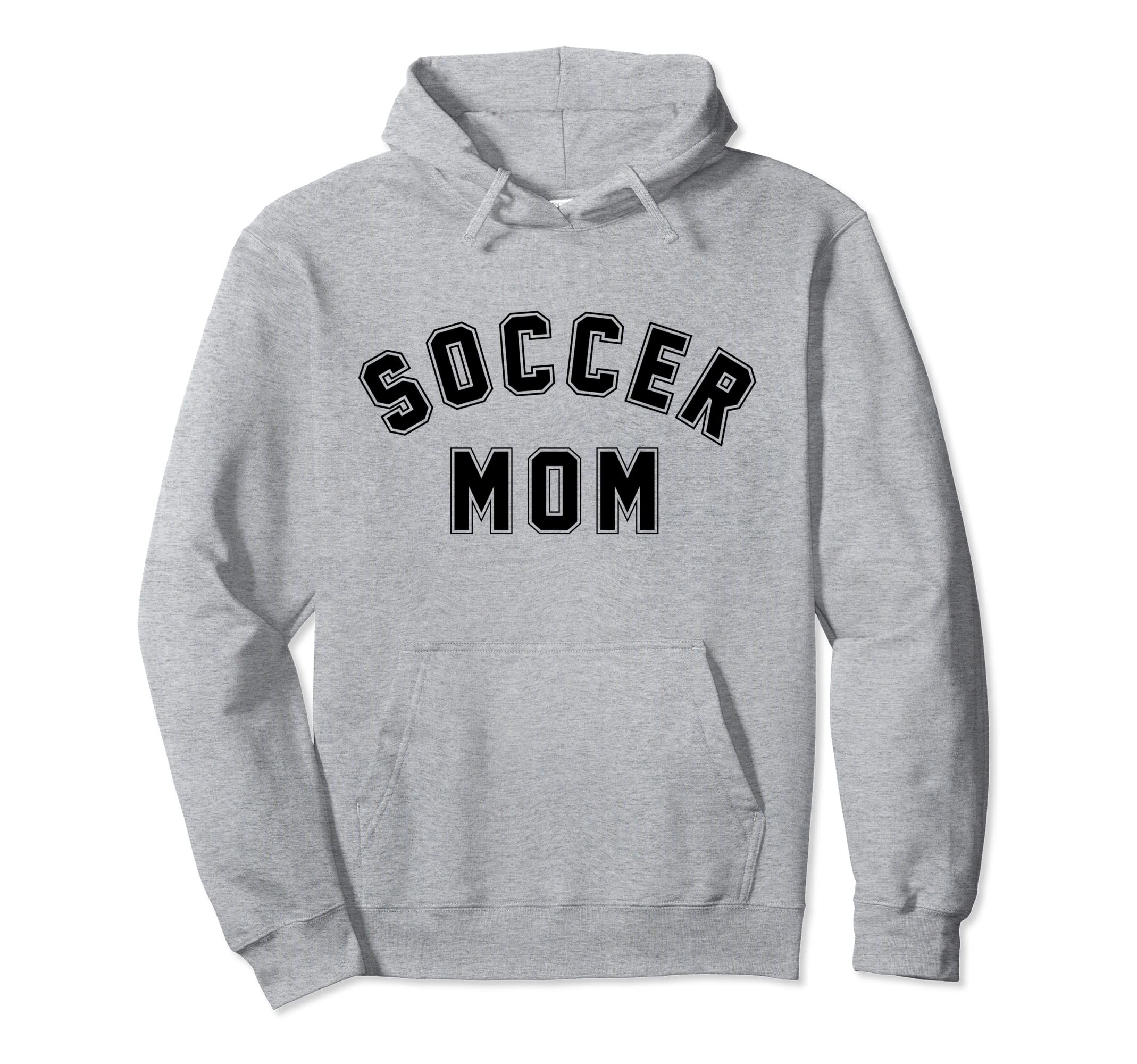 Soccer Mom Sports Mama Trendy Womens Hoodie - Graphic Print Men Women